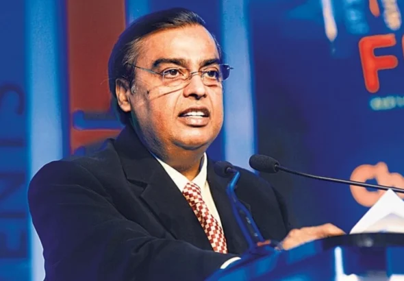 Chairman and Managing Director of Reliance Industries Ltd. Mukesh Ambani in Mumbai.(PTI)