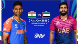 India vs UAE Asia Cup 2025 highlights