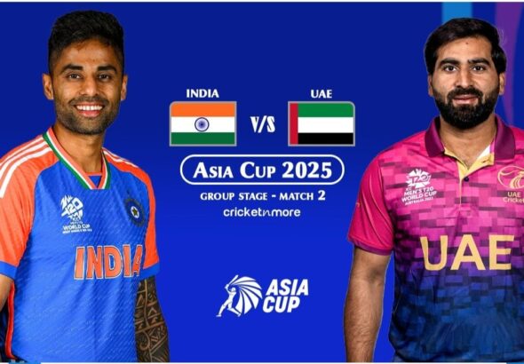 India vs UAE Asia Cup 2025 highlights